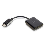 C2G DisplayPort 1.2 a Dual Displayport 4K Dual Monitor MST Hub, DP Multi-Stream Transport (MST)