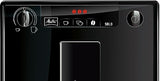 Melitta Solo E950 - Cafetera superautomática compacta con modo doble taza para expreso, máquina de café con sistema de extracción de aroma, boquilla regulable y limpieza automática, 1,2 L, negro
