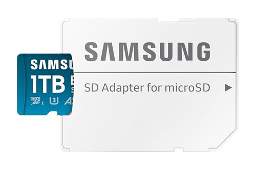 Samsung - Tarjeta MicroSD EVO Select 2023 (1 TB, Velocidad de Lectura, 160 MB/s y 120 MB/S de Escritura