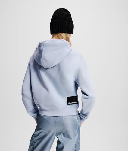 KARL LAGERFELD JEANS, para Mujer, Sudadera con Capucha con Logo Regular, Eventide, Extrapequeños