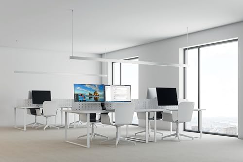 Kensington Brazo SmartFit para un Monitor con Placa VESA - Brazo de Ahorro de Espacio para Dos Monitores Pequeño con Configuración de Altura Ajustable, Negro (K55513WW)