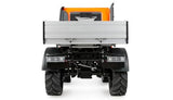 Amewi Mercedes-Benz Unimog 4WD 1:10 ARTR Orange RC - Soporte teledirigido con Licencia para vehículo