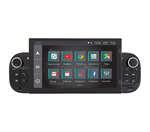Radio de Coche para Fiat Panda 2022 universales Android GPS Bluetooth WiFi USB Dab+ Touchscreen 9" 4core Carplay AndroidAuto