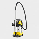 Karcher Wet/Dry Vacuum WD 6 HP V-30/8/35/T Aspiradora húmeda/Seca-Tanque de Acero Inoxidable de 30 L-1300 W (Enchufe portátil y función de soplado), Estándar