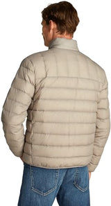 Calvin Klein Cazadora acolchada Hombre Down Jacket ligera, Gris (Rock Ridge), XS