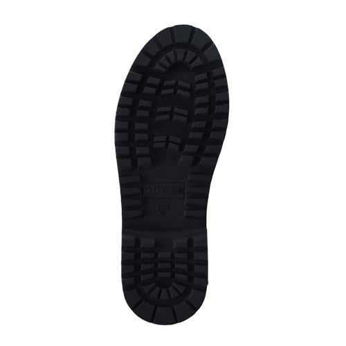 GUESS Women's Orana Combat Boot, negro marrón, 39 EU