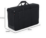 Gator Cases Bolsa de nylon acolchada para transportar pantallas LCD, monitores y televisores; para pantallas de 50" (G-LCD-TOTE50)