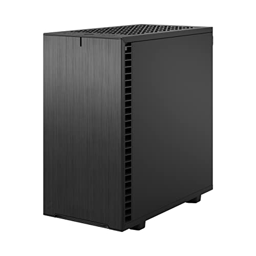 Fractal Design Define 7 Mini Black Brushed Aluminum/Steel Micro ATX Silent Mini Tower Computer Case