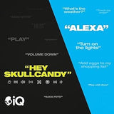 Skullcandy Crusher ANC 2 Audífonos Over-Ear Inalámbricos con Cancelación de Ruido, Sensory Bass, Cable de Carga, 50h Autonomía, Micrófono, Compatibles con Dispositivos Bluetooth, Preppy Summer