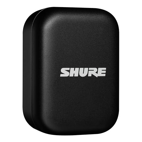 Shure MoveMic One - Pro Direct to Phone Micrófono inalámbrico Lavalier para iPhone y Android, Bluetooth Mini Mic, Carga de 24 horas, Configuración rápida, IPX4, Compact & Portable Clip Lav (MV-ONE-Z6)