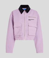 KARL LAGERFELD JEANS, Mujeres, Chaqueta De Trabajo, Ajuste Relajado, Morado, S