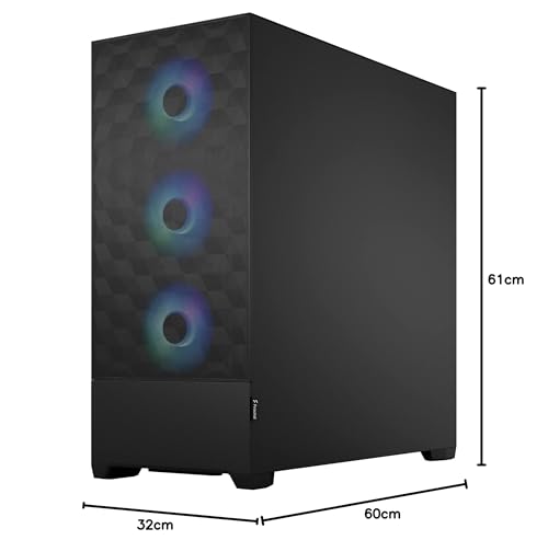 Fractal Design Pop XL Air RGB Black - Tempered Glass Clear Tint