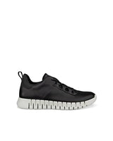ECCO Gruuv Zapatos para Hombre, Black y Black, 44 EU