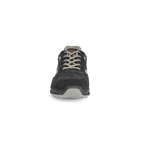 U-Power Red Lion Emotion, zapatos de seguridad unisex, ligeros, flexibles, de cuero antipinchazos, con inserto Infinergy, con puntera de aluminio - Blue 43