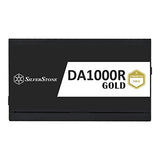 Silverstone SST-DA1000R-GM - Cybenetics Gold 1000W PCIe 5.0 Fuente de alimentación Completamente Modular, Ventilador FDB Ultra silencioso de 135 mm con función Semi-fanless