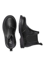 Naturino Botines chelsea de piel de becerro, Negro 32