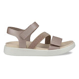 ECCO Flowt, Sandals Mujer, Grey Rose Metallic, 35 EU