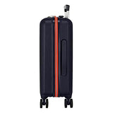 Reebok Roxbury Juego de Maletas Azul 55/70 cms Rígida ABS Cierre TSA Integrado 119,4L 6 kgs 4 Ruedas Dobles Equipaje de Mano
