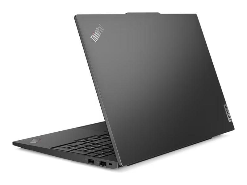 Lenovo Thinkpad E16 Gen 1 - Ordenador Portátil 16" WUXGA, (Intel Core i5-1335U, 8GB RAM, 256SSD, Integrated Integrated Intel Iris Xe Graphics, W11Pro), Graphite Black -Teclado QWERTY Español