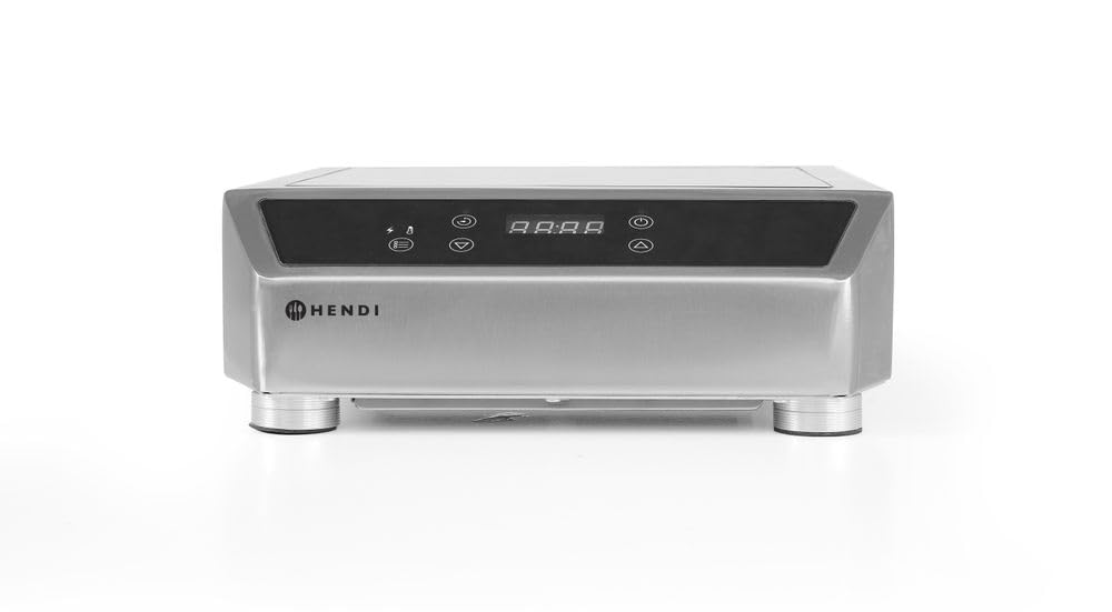 HENDI Cocina de inducción modelo 3500 D - Profi Line - 230V / 3500W - 340x440x(H)120 mm (239711)