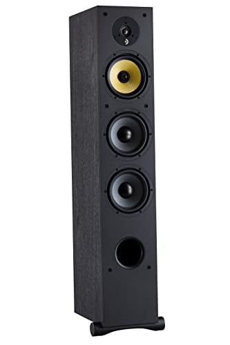 Davis Acoustics Ariane 7 Negro (Black) - Columna de 3 vías/4 Altavoces - Se Vende por Unidad