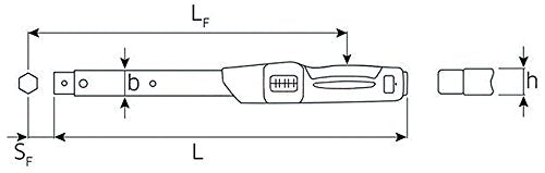 Stahlwille 730N/40 - Llave Dinamométrica Ca