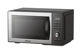 Candy Essenza CMCA29EDLB Horno Microondas Combinado, con Grill, 29L, 1000-2100W, Convección, 5 Niveles de Potencia, Digital, Automenús, Bloqueo Seguridad, Inicio Diferido, Descongelación, Negro e Inox