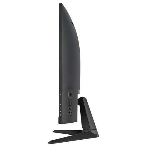 ASUS TUF Gaming VG32VQM5B - Monitor de 31,5", Full HD, Curvo, 250 Hz (OC), ELMB Sync, FreeSync Premium, Tiempo de Respuesta de 0,5 ms, 120% sRGB, DisplayWidget Center