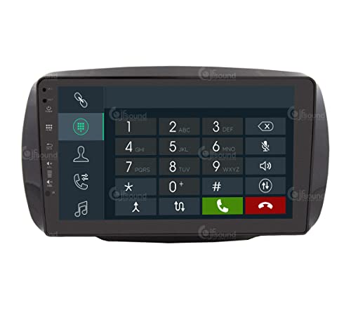 Radio de Coche para Smart 453 Android GPS Bluetooth WiFi USB Dab+ Touchscreen 9" 8core Carplay AndroidAuto
