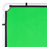 Manfrotto EzyFrame Cubierta de Fondo Colapsable Gran Formato 2 x 2,3 m - Croma Verde/Ultraportátil/Tomas Familiares/Retratos/Posturas de Acción Animadas/Moda/Comercial - LL LB7947