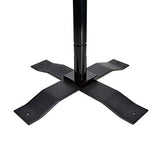 CTA Digital Soporte de Suelo Giratorio y Ajustable en Altura con Sistema de Seguridad, Cuello de Cisne, Ruedas acoplables para tabletas de 7 a 13 Pulgadas, Incluye iPad Pro y Mini