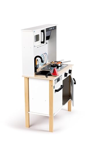 Hape Cocina Moderna Interactiva | Juguete Educativo con Luces, Sonidos y Accesorios | 3+ Años