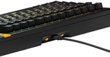 Glorious Gaming GMMK 3 HE: Teclado Respuesta rápida, Hall Effect, sondeo 8K, switches magnéticos y mecánicos MX, Teclado 75% Hot Swap, Juntas modulares, PBT Doble inyección, QWERTZ alemán - Negro