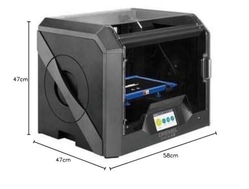 Dremel 3D45 - Impresora 3D Inalámbrica para Filamento PLA de 1.75mm, Nailon, ABS Eco y PETG con Pantalla Táctil a Color LCD, Volumen de Impresión de 254 x 152 x 170 mm, WIFI y Software de Modelado