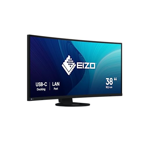 EIZO FlexScan EV3895 - Monitor Profesional - 38" IPS, 3840×1600, 1000:1, USB-C, HDMI x2, DisplayPort, 5 ms (Gris-Gris), 300 CD/m2, 111 ppi