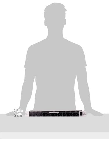 Behringer SUPER-X PRO CX2310 V2 Crossover estéreo de alta precisión de 2 vías/mono de 3 vías con salida de subwoofer