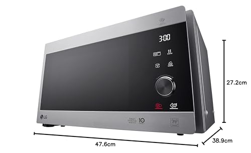 LG MH6565CPS Sobre el rango - Microondas (Sobre el rango, Microondas combinado, 25 L, 1000 W, Tocar, Plata, Acero inoxidable)