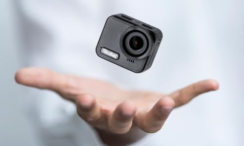 Rollei Actioncam 9s Cube: Brillante acción 4K, Resistente al Agua hasta 21 m, diseño Mini, Pantalla táctil y estabilización de Imagen para la Mejor Aventura