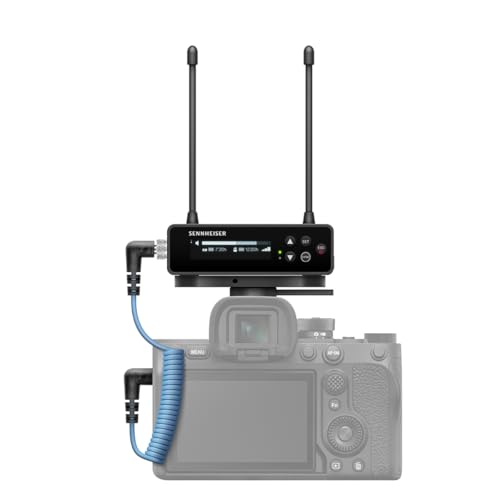 Sennheiser EW-DP ME2 Set (Q1-6) Sistema de micrófono inalámbrico Lavalier UHF Digital portátil omnidireccional ME2 - Negro (700010)