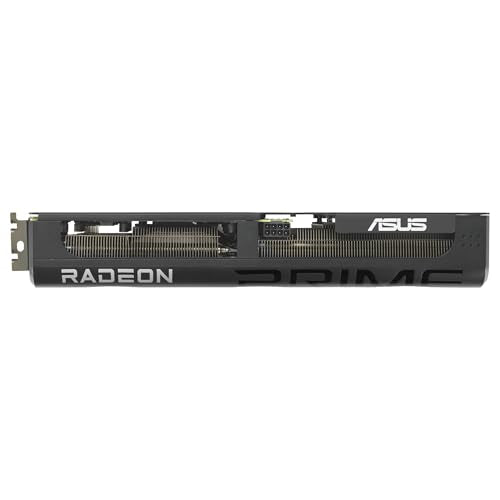 ASUS Prime Radeon RX 9060 XT 16 GB GDDR6 OC Edition, Tarjeta gráfica, PCIe 5.0, HDMI/DP 2.1, diseño de 2.5 Ranuras, Ventiladores Axial-Tech, rodamientos de Doble Bola, Doble BIOS, GPU Guard