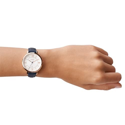Fossil ES3843 Reloj Analógico de Cuarzo para Mujer con Correa de Piel