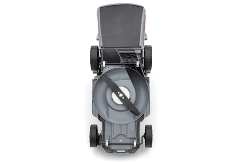 IKRA cortacésped Mulching ICM 2033 con 2X batería y Cargador, Ahorro de Espacio, Superficies de césped de hasta 150m²