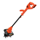 BLACK+DECKER BETL18B-XJ Cultivador 18V, Velocidad Ajustable, 4 Hojas de Acero de 16 cm, Ligera y Maniobrable, Compatible con batería PowerConnect, No Incluye Batería ni Cargador