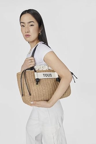 TOUS Capazo Grande 395901569 Scoubidou Negro
