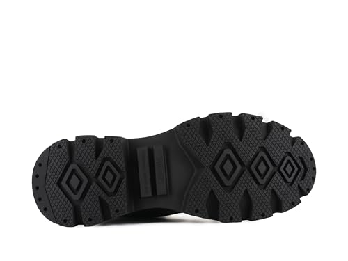 Palladium Pallasquad Zip TX, Botas Cortas al Tobillo Mujer, Negro, 38 EU