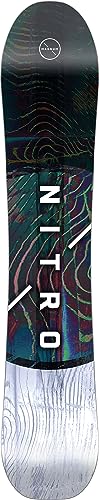 Nitro Tabla de Snowboard para Hombre Magnum BRD '24, Allmountainboard, Directional, CAM-out Camber, All-Terrain, Freeride, Wide, para pies Grandes