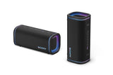 Sony ULT Field 5, Altavoz portátil Bluetooth Potente, 25 H de batería, 2 Modos ULT Power Sound, Resistente al Agua y al Polvo, 360 Luces, Correa Extraible para el Hombro, Compacto, Blanco Marfil
