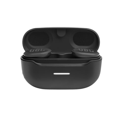 JBL Endurance Race 2, Earbuds True Wireless Bluetooth, 48 hrs de batería, Resistencia al Agua y al Polvo IP68, cancelación de Ruido, Sonido Pure Bass, Smart Ambient, Modos Deportivos, Negro
