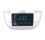 Radio de Coche para Hyundai Tucson con GPS, cámara y Amplificador Kenwood de Serie Android GPS Bluetooth WiFi USB Dab+ Touchscreen 9" 8core Carplay AndroidAuto