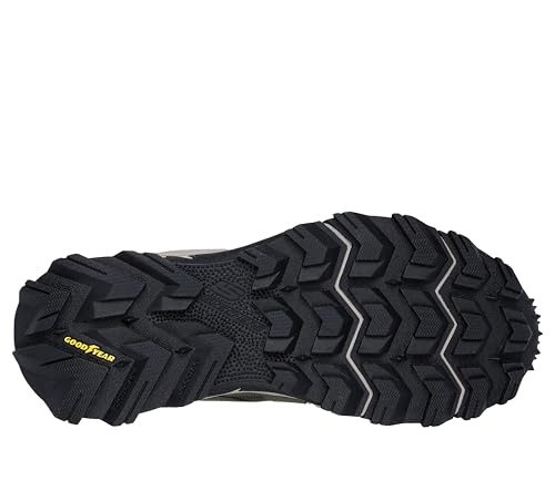 Skechers Equalizer 5.0 Trail Harvester, Zapatillas Hombre, Green Leather/Mesh, 41 EU